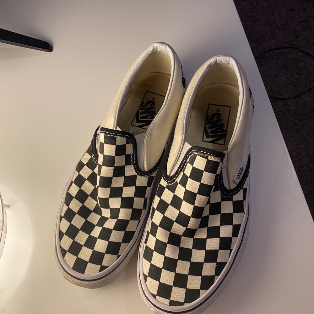 Old school checkered vans